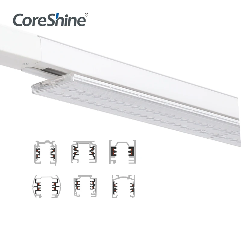 1500mm Coreshine Movable Led Track Linear Light for Retail Shops