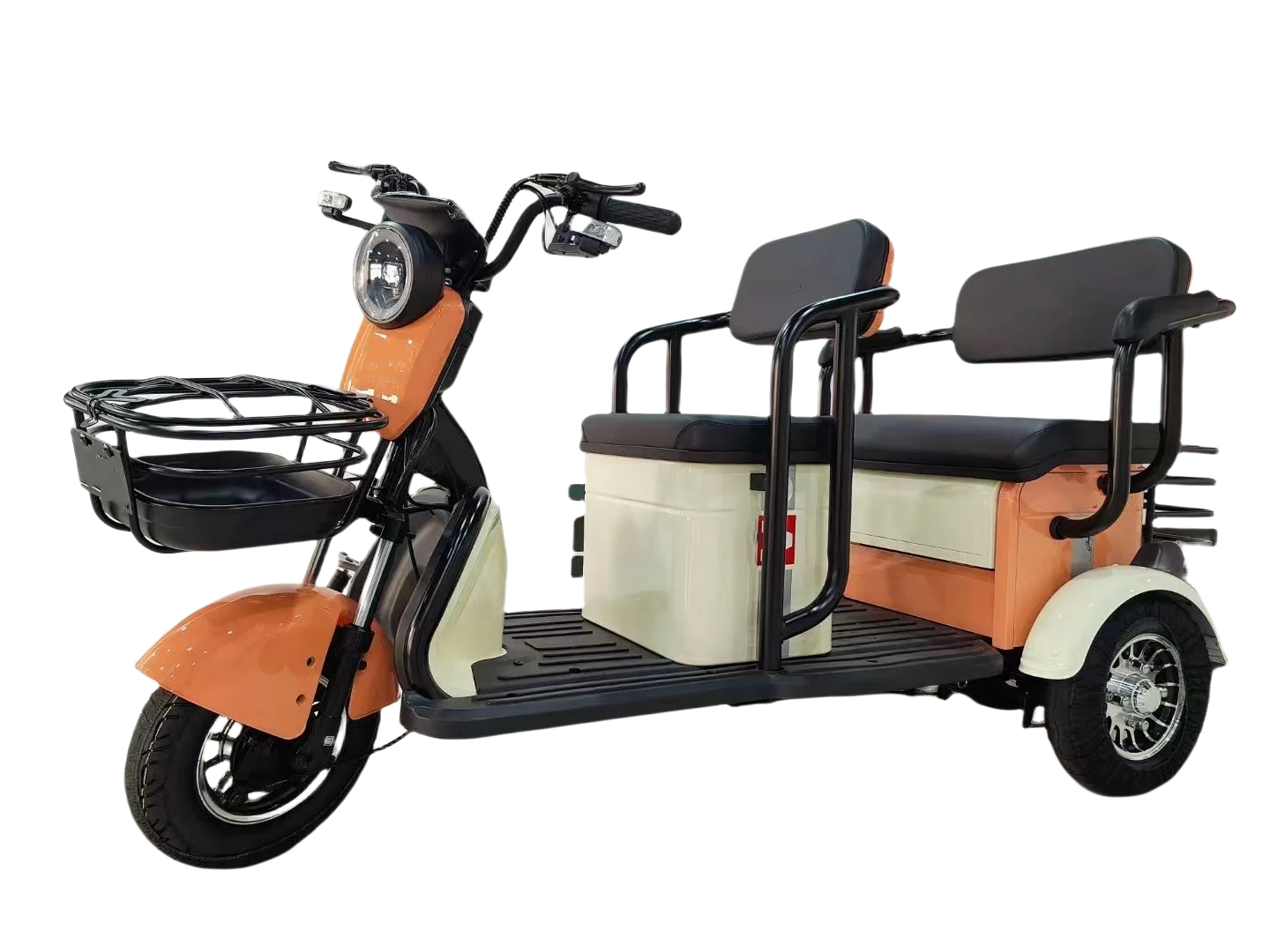 Cqhzj Gym-v8 Rear And Front Seat Passenger Tricycles Motorized 3 Wheels ...