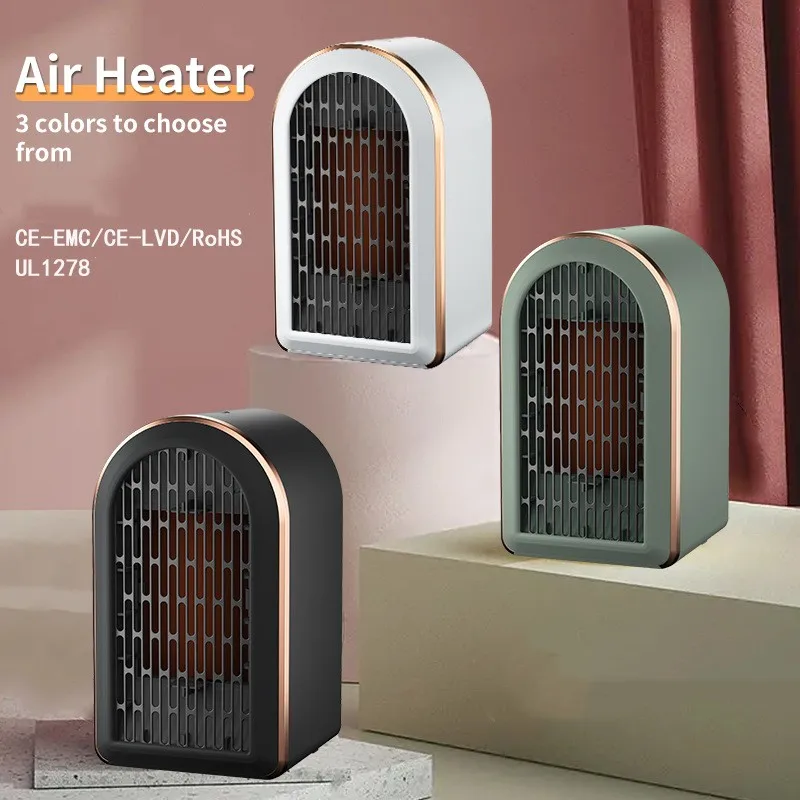 Small Sunbeam Heater 2024 CE 110V/220V Hot 1200W Table Fan Heater