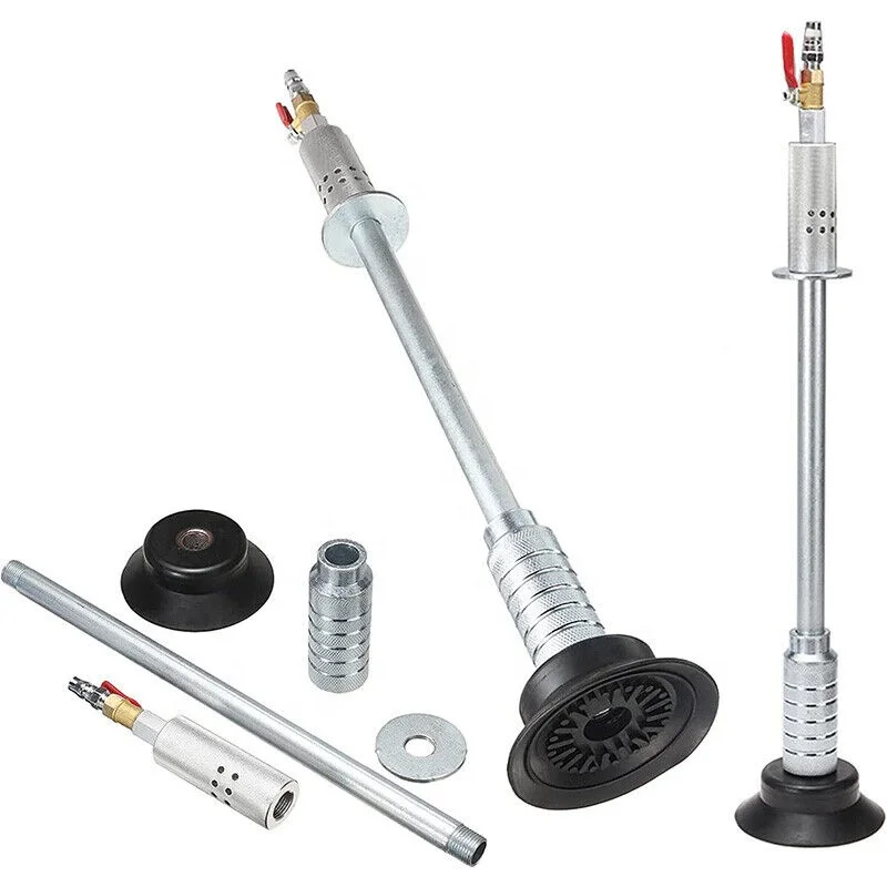 Pneumatic Dent Puller Slide Hammer Kit – 3-Piece Suction Cup Set, Auto Body Repair Tool