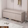 Modelo de cuatro puertas - café con leche - cojín de asiento color caqui - 120 cm