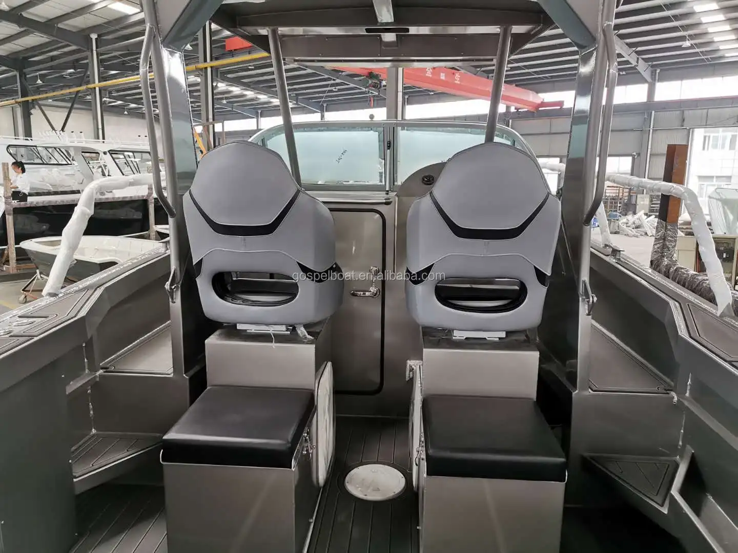 Australian Standard 7.5m/25ft Gospel Center Cabin Aluminum Fishing Boat