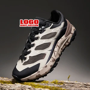 Customized Factory Logo Casual Sports Design Sneakers Breathable Unisex Footwear Stretch Fabric Upper EVA Midsole Rubber Outsole