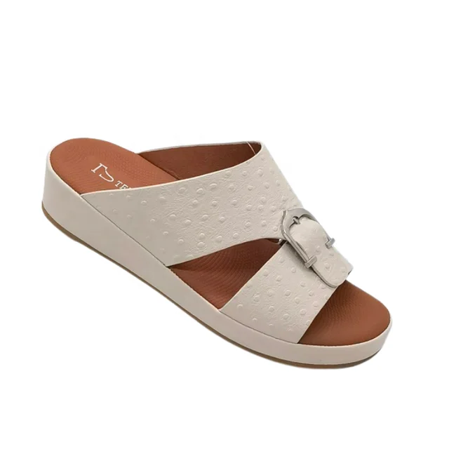 2023 New Summer Men Slippers Shoes Summer Beach Slides Sandals Design Arab Slipper For Men