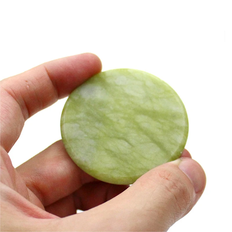 
NATUHANA New Arrival with Top Quality Round Jade Stone False Lash Glue Adhesive Pallet Pad Holder 100pcs Waterproof Shim Paper 