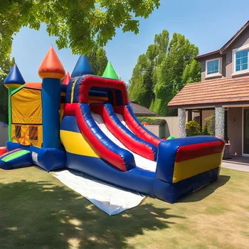 Custom-Size Halloween Inflatable Bounce House Castle Kids' Party Rental Jumping Game