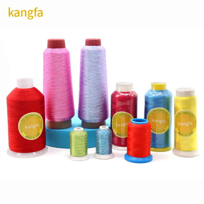 Economic Price 120D/2 100% Polyester Embroidery Sewing Thread High Tenacity Polyester Yarn for Clothes