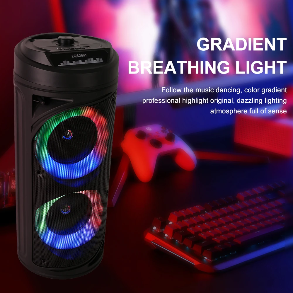 SING-E ZQS2601 Portable Bluetooth Party Karaoke Speaker
