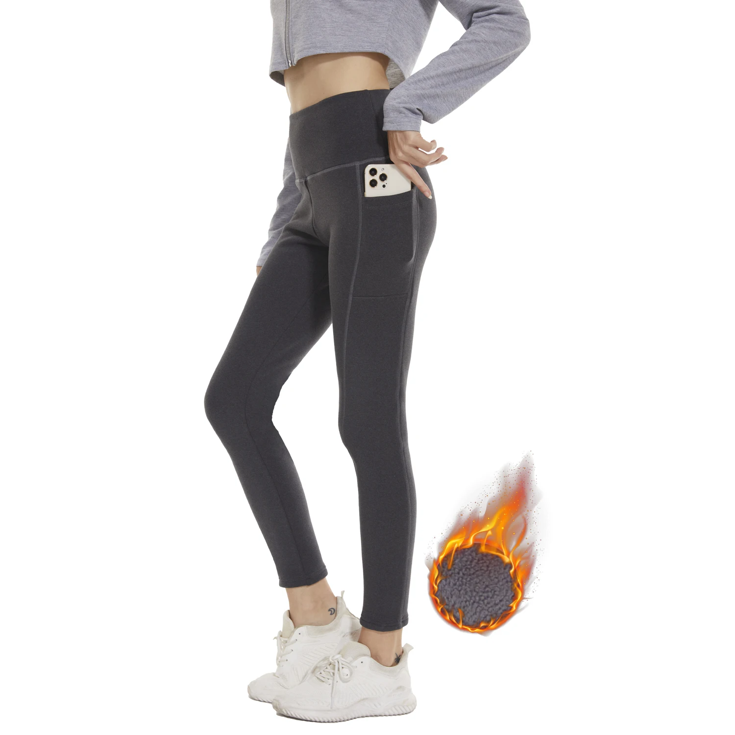 Fleece Lined Jeans Women SYKROO Womens Fleece Lined Leggings High