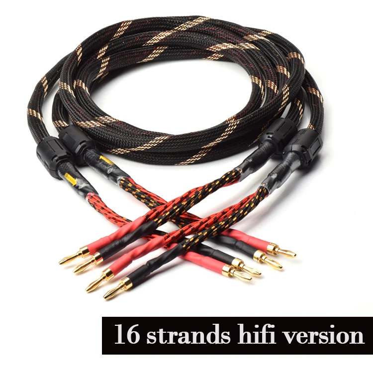 値下げ」カナレ4S11スピーカーケーブル4m ペア 高品位バナナプラグ付き