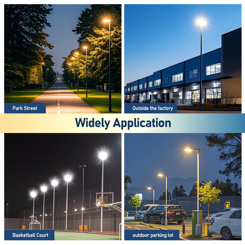OEM Factory Direct Parking Lot Shoebox Area Light Ul 100W 200W 240W 300W 500W Dimmable Waterproof Lamp Led Street Light