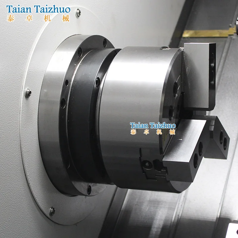 TCK40 4 Axis CNC Lathe Slant Bed CNC Turning Center