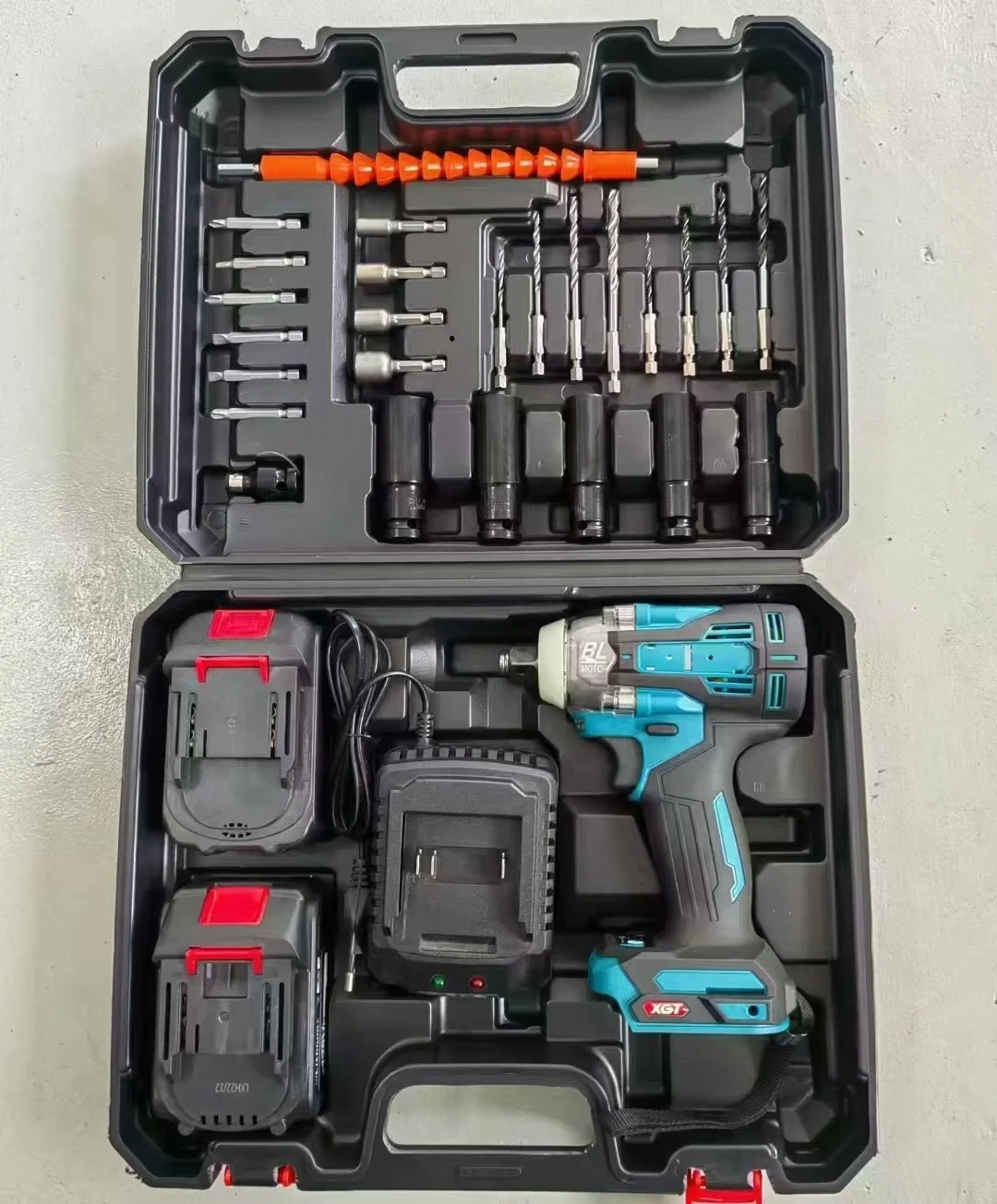 Hardware Tools Multi Tool Box Power Wrenches Electric Drill 21v Electrical Tools
