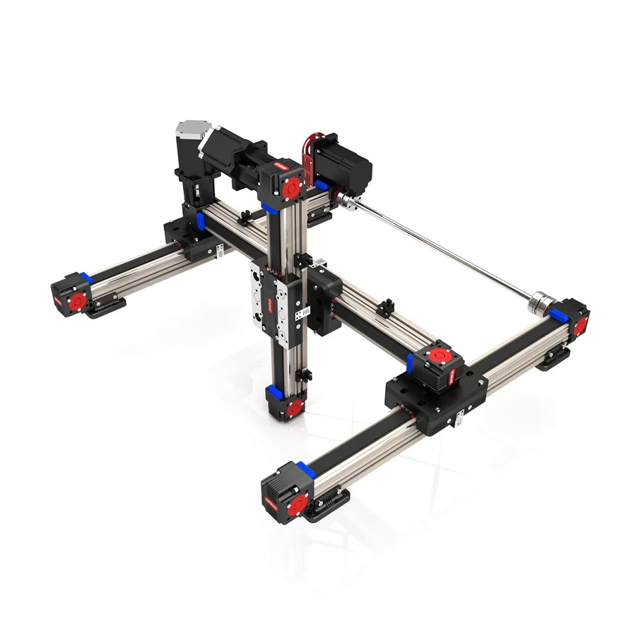 New 100-3900mm Travel Belt Drive Dual Axis Linear Module Multi-axis XYZ ...
