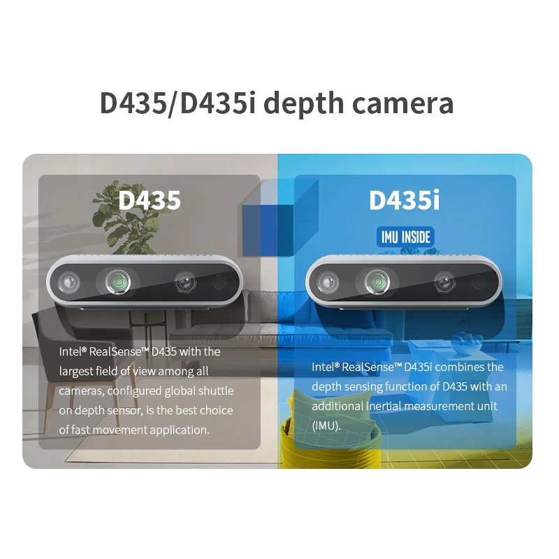 Intel D435 Intel Real Sense D435i Camera D435 Intel Realsense