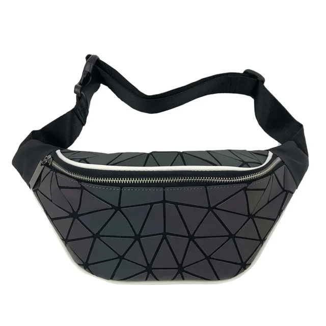 geometric waist bag