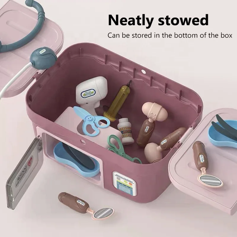 Многофункциональный чемодан докторская игрушка детский набор игрушек развивающий докторский комплект ролевые медицинские