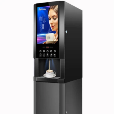 Dispensador De Café Para Oficina,Modelo Individual Caliente Para Beber Con  Tres Ingredientes - Buy Dispensador Automático De Bebidas,Tapa De Botella  De Dispensador,Instantánea Comercial Máquina De Café Product on Alibaba.com
