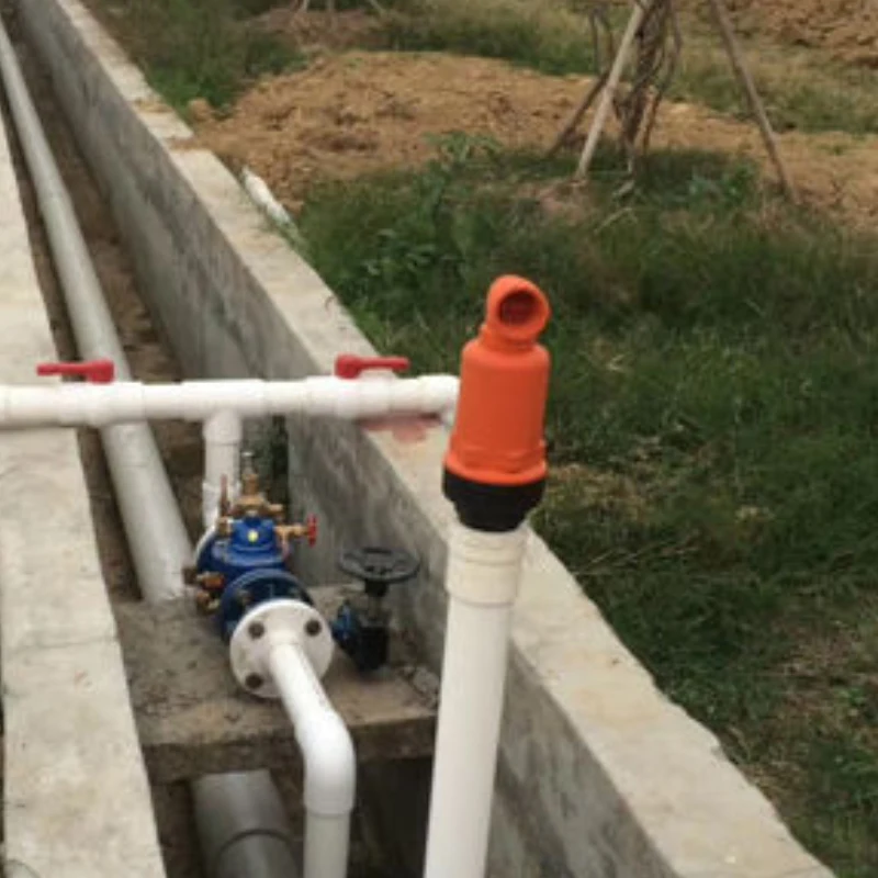 Orange PVC Plastic Quick Release Air Automatic Air Release Valve