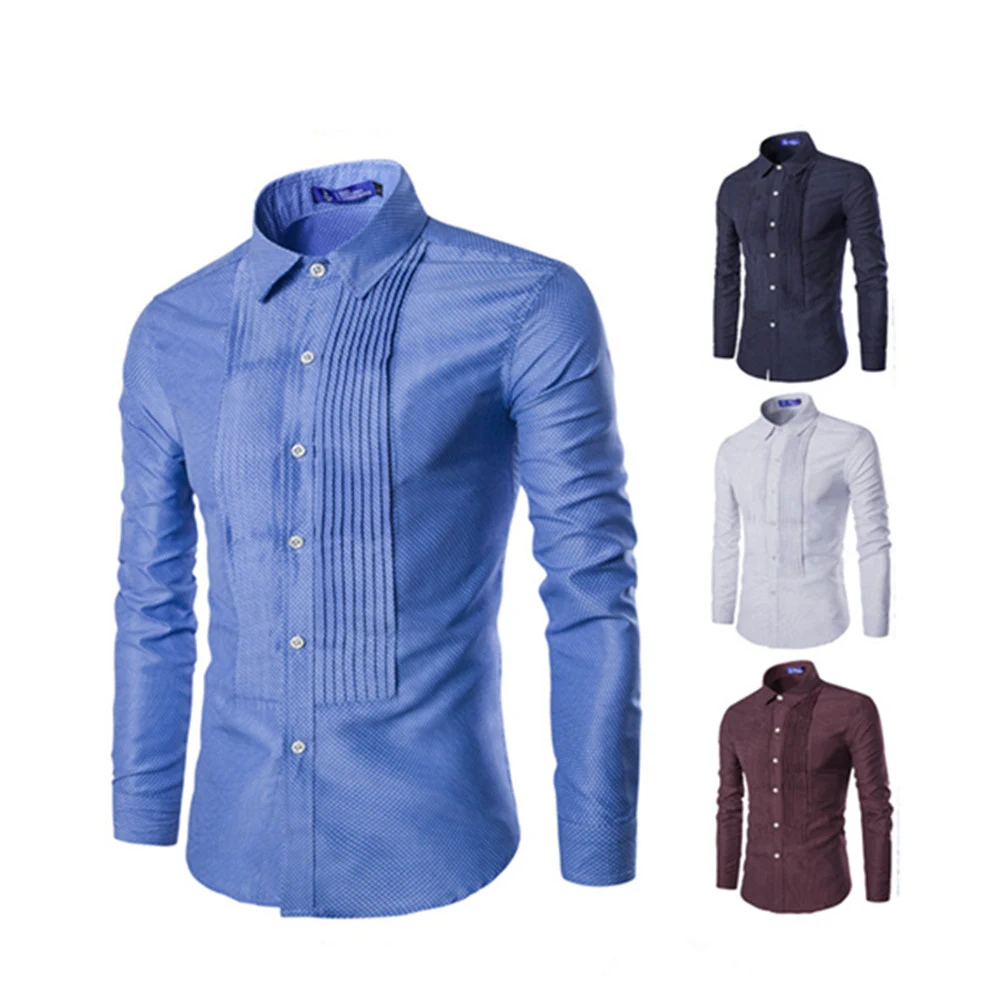 Slim Long-Sleeved Shirt - Men - Ready-to-Wear