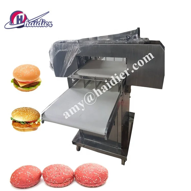 Bakery Slicer Hamburger Bread Bun Slicer Cake Cutter Machine