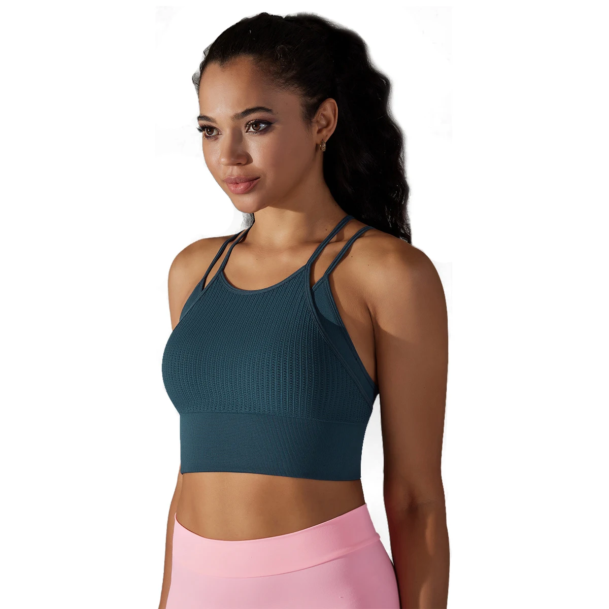 Shockproof Women's plus Size Sports bra Yoga backless crop top fitness Running yoga bra Yoga Sports bra
