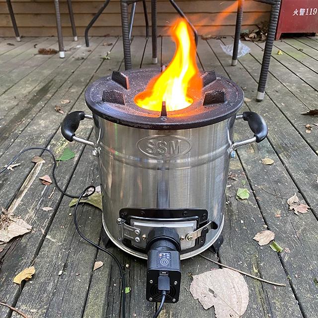 Wholesale Portable Smokeless Wood Pellet Stove - SSM