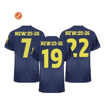 Custom Men's National Team Inspired Soccer Jersey OEM Service Personalized Design with Inspired Print Football Suit