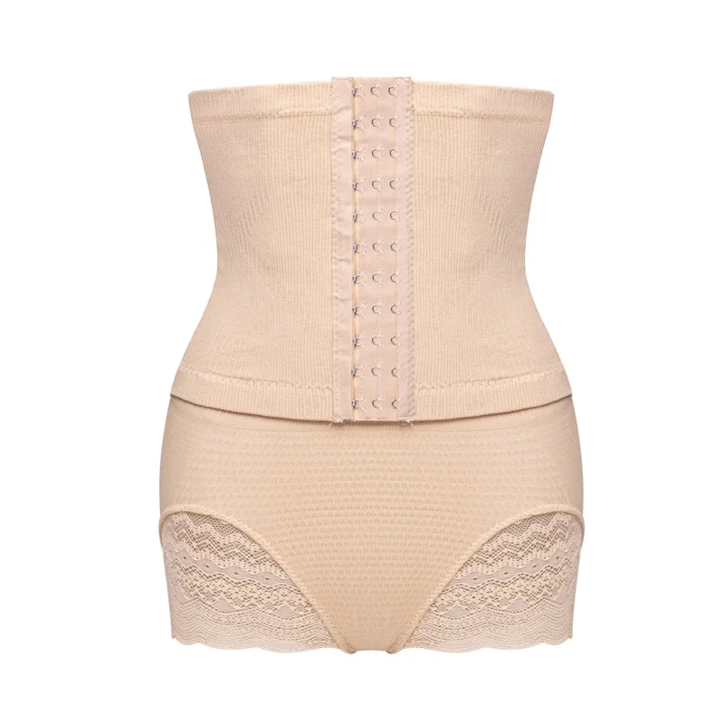 Wholesale Woman Waisted Thigh One Size Plus Fits All Polyester Corset Taille Shorts Shapewear High Waist Shaper manufacture