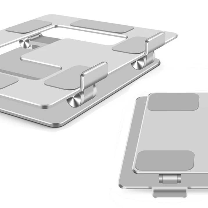 Foldable Computer Adjustable Aluminum Alloy Desk Lazy Laptop Stand for Bed Sofa Ergonomic Portable Mini Desk