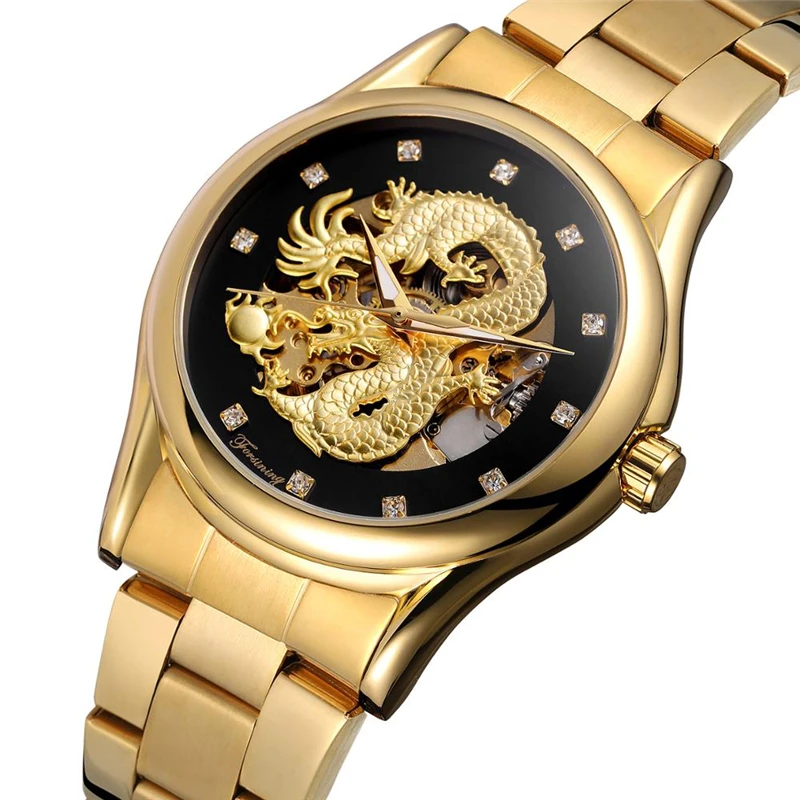 forsining dragon watch