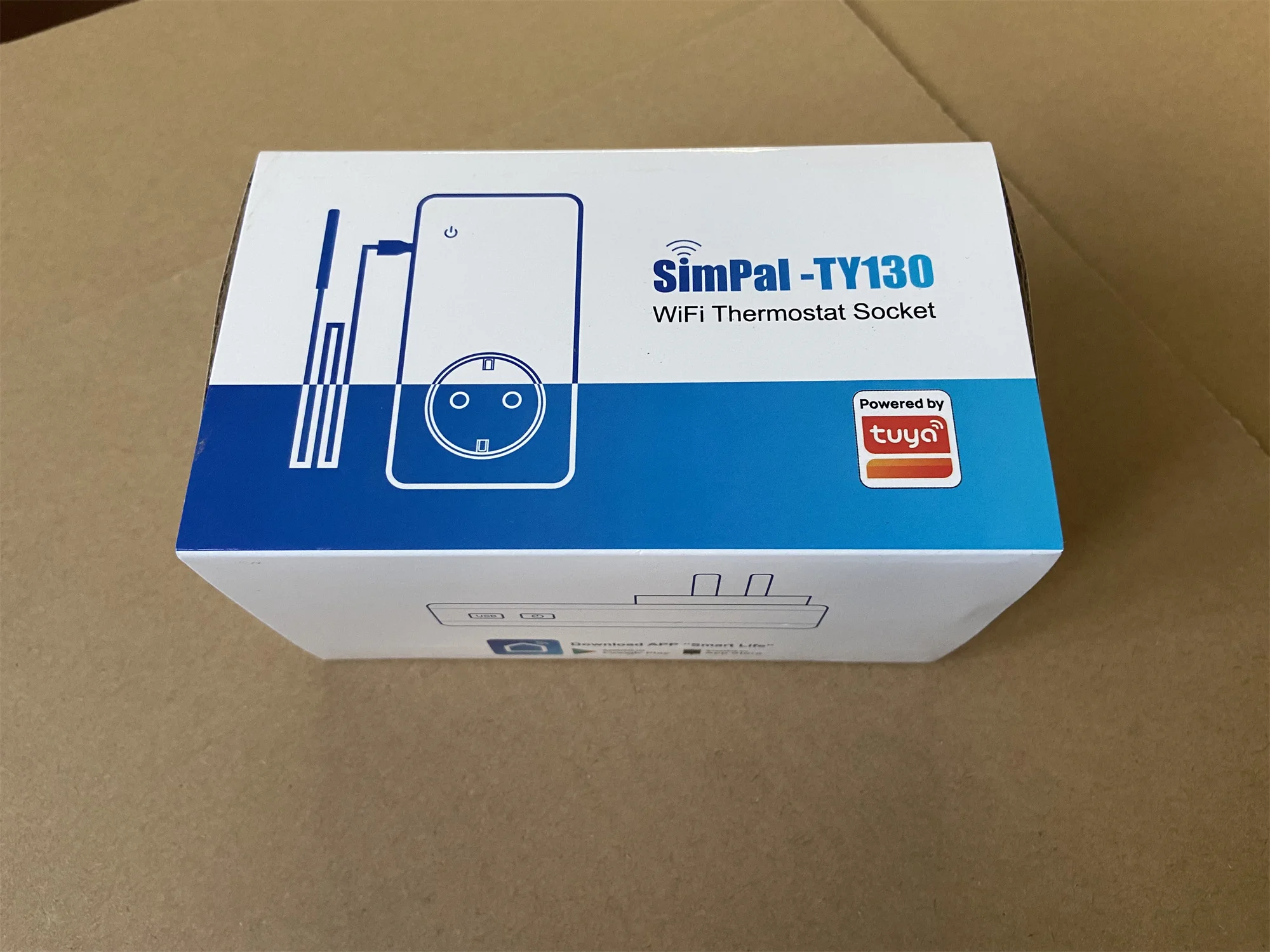 Tuya WiFi Plug with Temperature Sensor