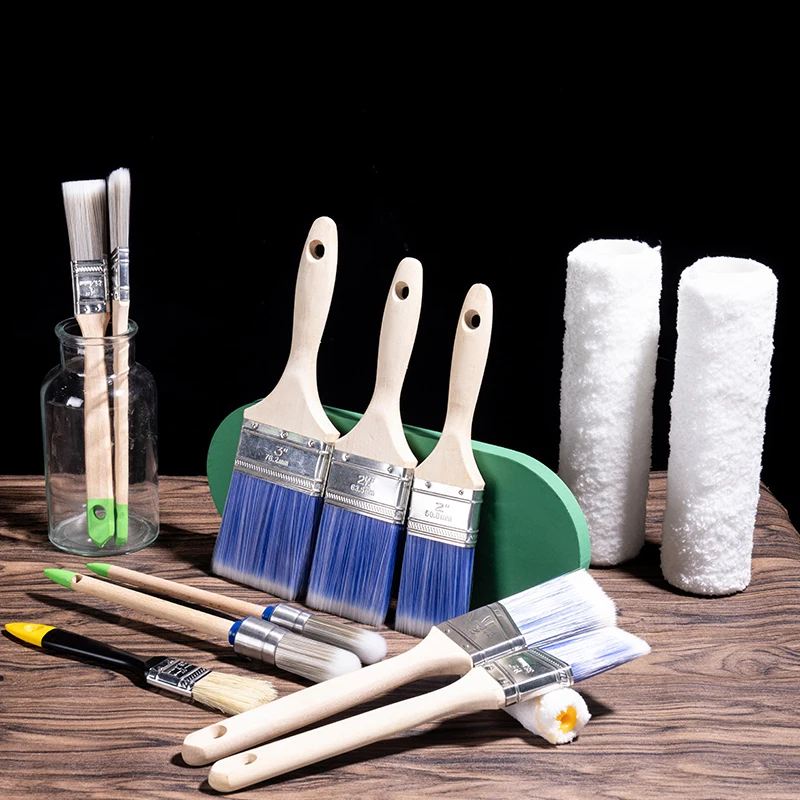 2025 New Product Custom Decorative Pattern Tools Texture Paint Roller Brush for Wall Repair Painting