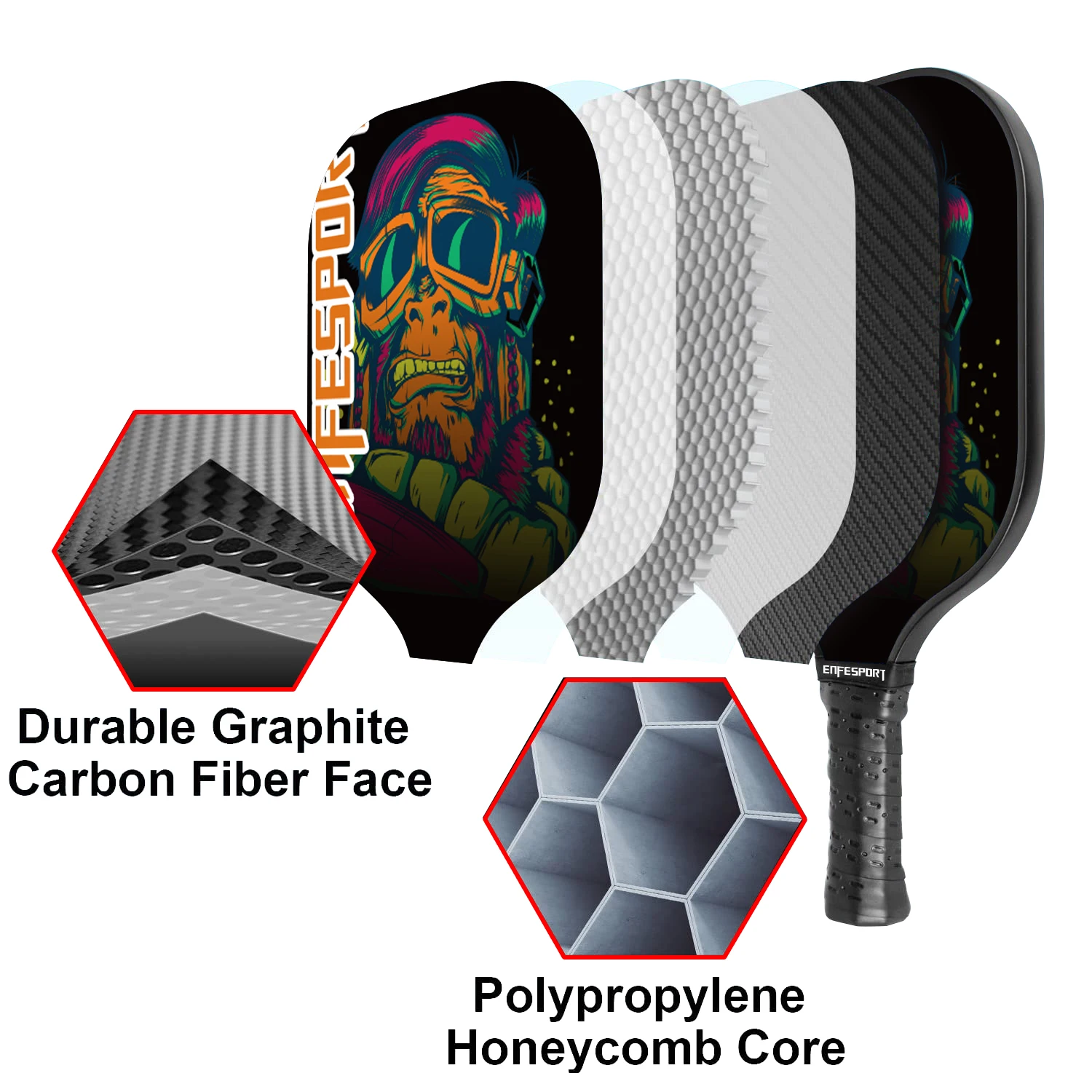 Enfesport Joola Ben Johns Hyperion Pickleball Paddle Pickleball Paddle