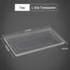 Transparent tray-L