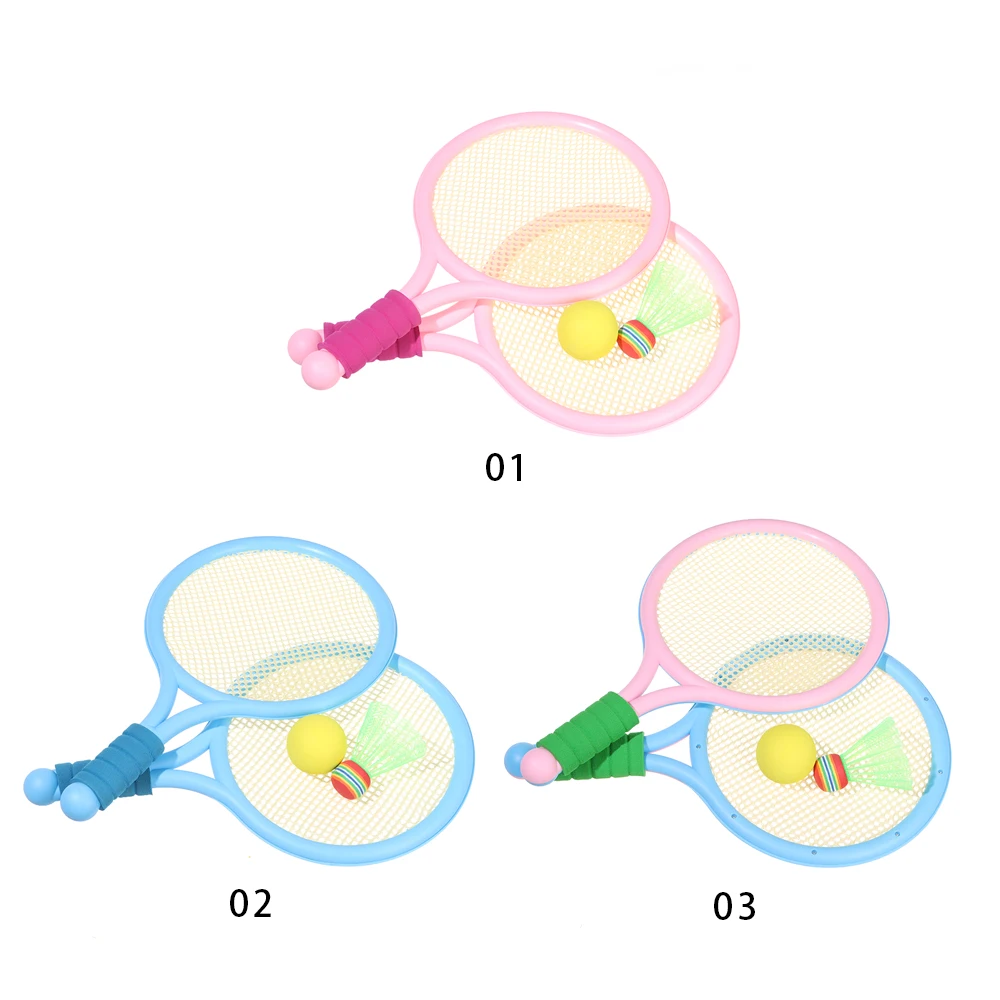 Детский спортивный игровой набор 2 в 1 ракетка игрушка детская игрушка набор ракеток для бадминтона
