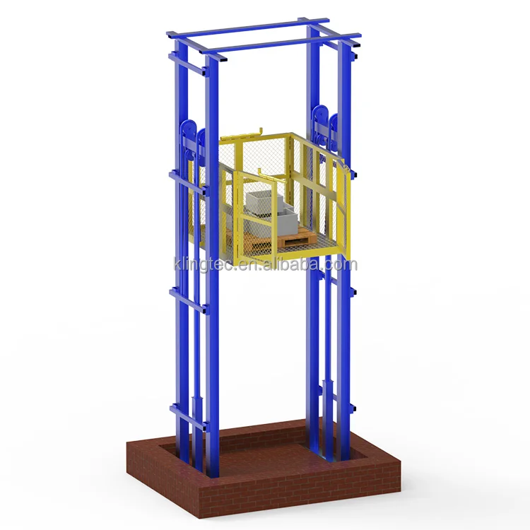 Kirin Tuv Standard Industrial Cargo Lift Customization Freight Platform