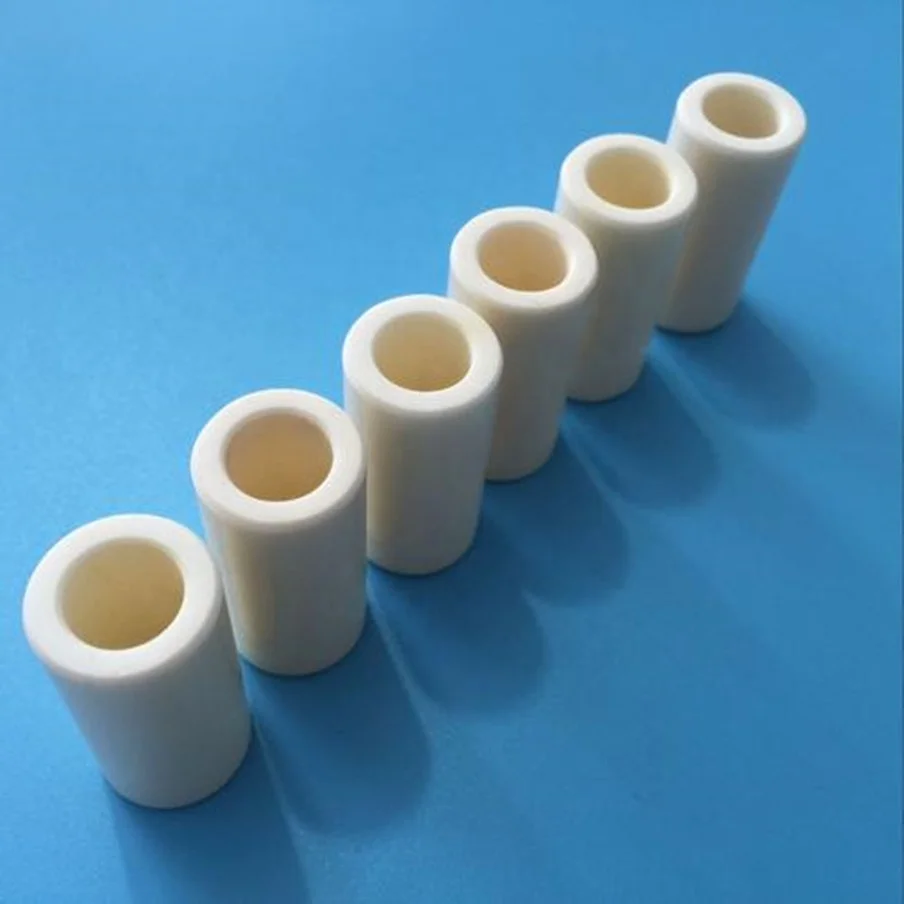 Refractory Al2O3 High Temperature 99% Porous Alumina Ceramic Lining Pipe / Tube