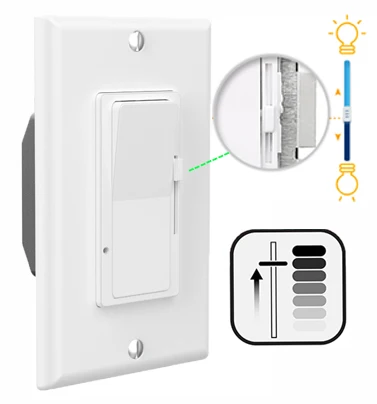 Single pole 0-10V wall led dimmers switch lighting control dimmer switch