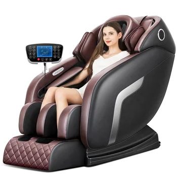 LEERCON OEM 2022 Export China Luxury Cheap Price 8D Zero Gravity Full Body Electric Massage Chair With Speaker