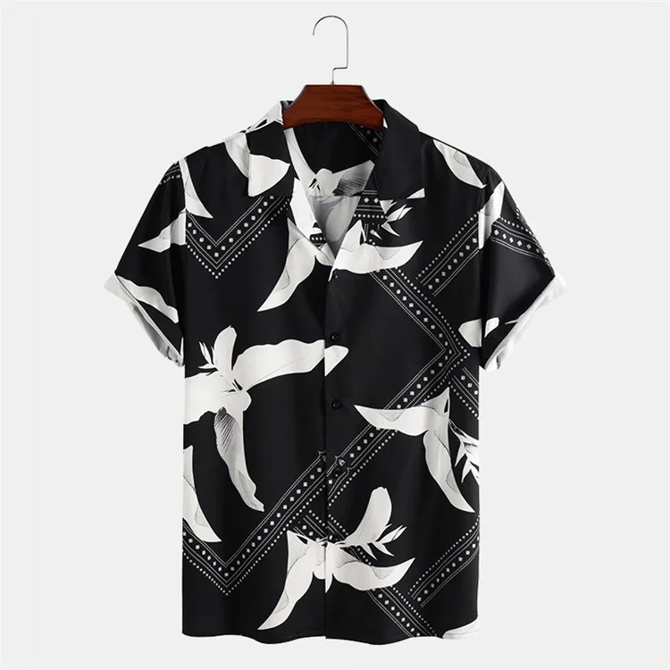 Black and white mens shirt Clearance