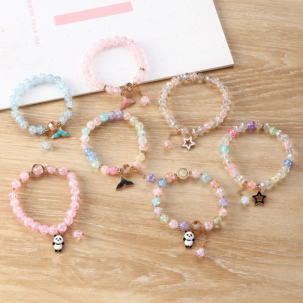 Kit Perline Di Vetro Per Bracciali Fai Da Te - 44 Colori, 8mm, Ideale Per Creazioni