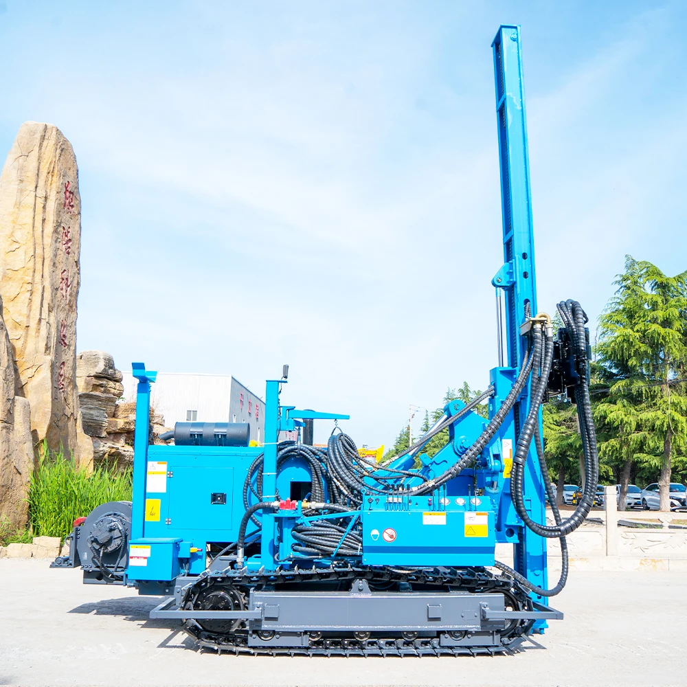 High-Speed Solar Installation Piling Machine for Photovoltaic Ground Systems