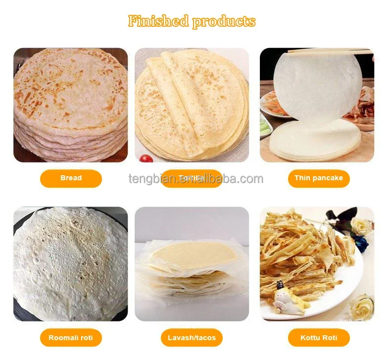 Tortilla wraps making machine