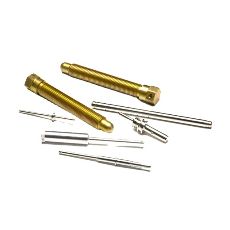 Factory Cnc Small Brass Metal Pin Shaft Price Carbon Steel Custom Round Shaft Precision 304 Stainless Steel Shaft