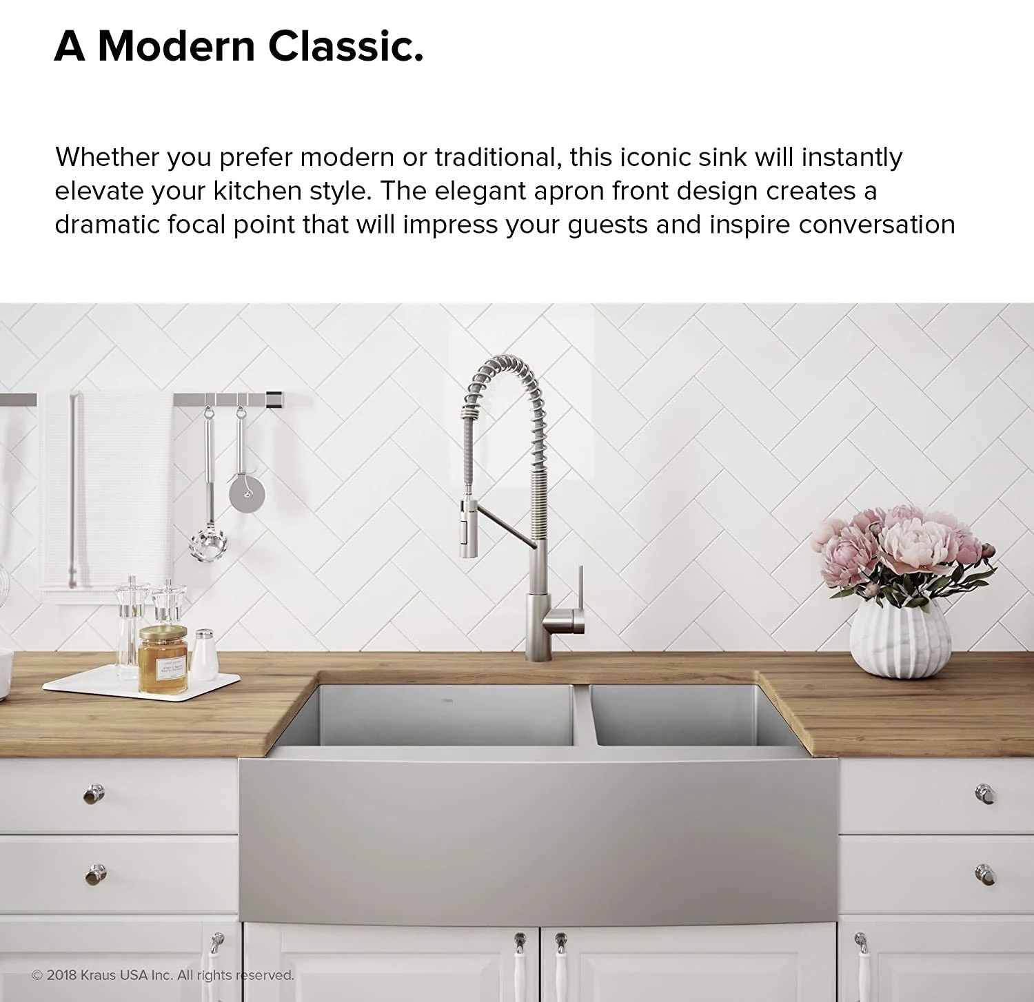 SUS304 Deep Basin  Double Bowl Undermount Handmade Stainless Steel Kitchen Sink
