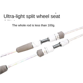 Cheery New Small White Solid Carbon Luya Horse Mouth Rod for Luya ARTEMISPURE Stream Fishing Rod 85g-100g 1.5m-1.98m – Rod – view 4