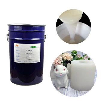 liquid rtv2 silicone for rubber molding gypsum candle artificial stone soft raw material china wholesale