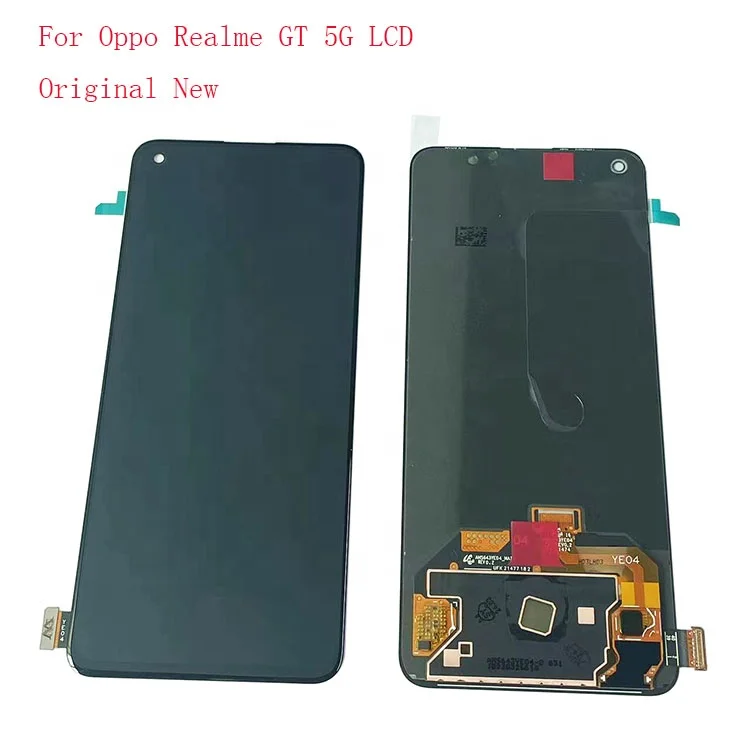Schermo LCD AMOLED Tactile Per Realme GT 5G &ndash; Nero &ndash; OEM &ndash; RMX2202