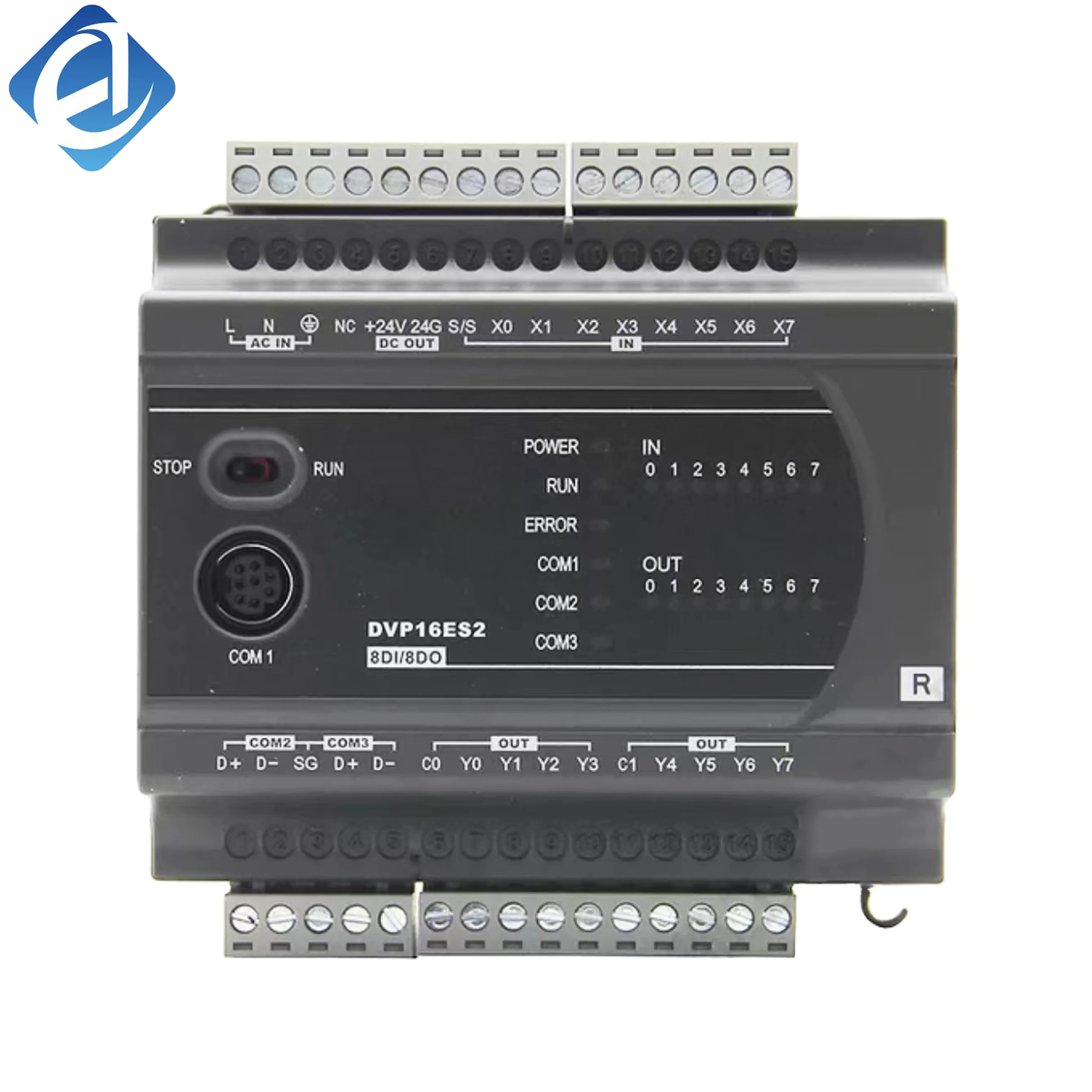 New Original DVP16ES200R Dvp16es200r CPU Module Stock in Warehouse